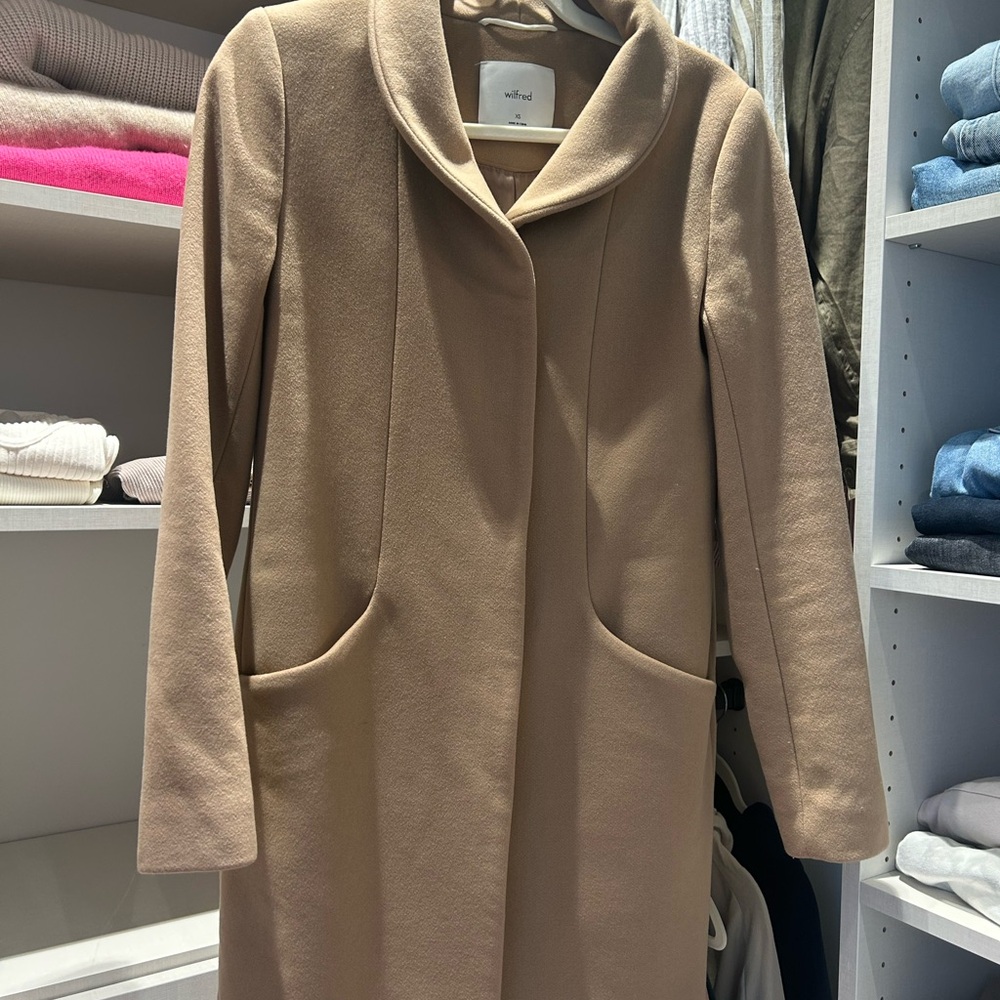 Wilfred Classic Camel Coat